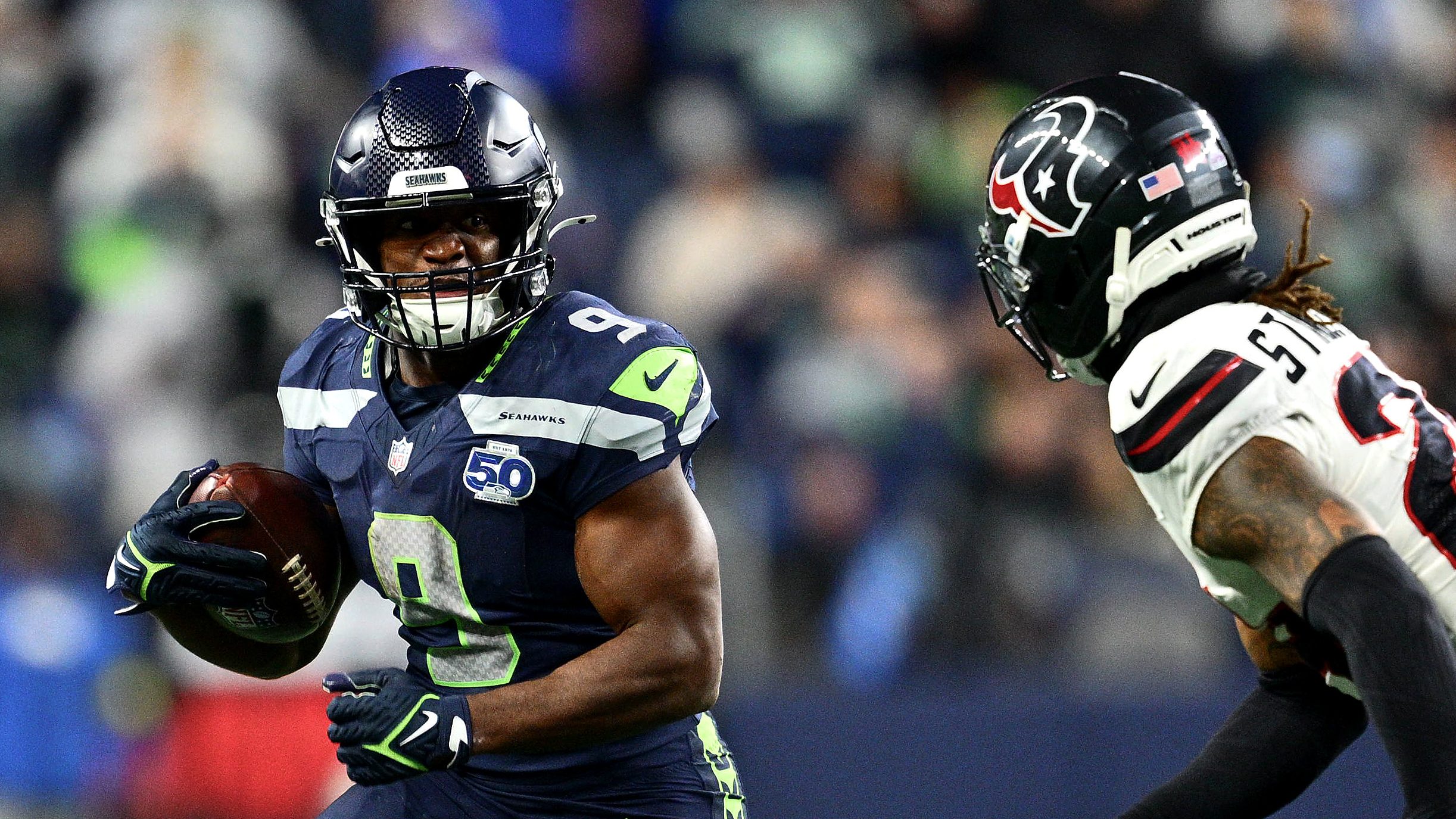 Kenneth Walker III Seattle Seahawks Houston Texans