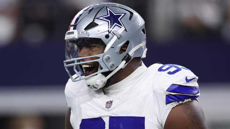 Kenny Clark #95 of the Dallas Cowboys
