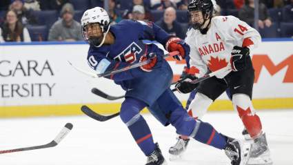 Olympic Hockey Star Laila Edwards Got Big Lift From Kelce Brothers
