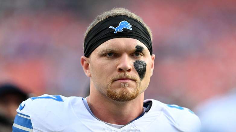 Aidan Hutchinson of the Detroit Lions.