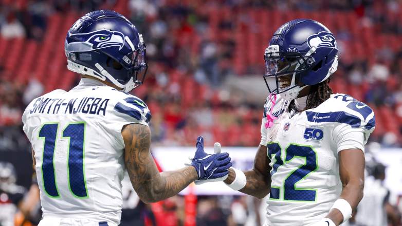 Seahawks WR Rashid Shaheed and JSN