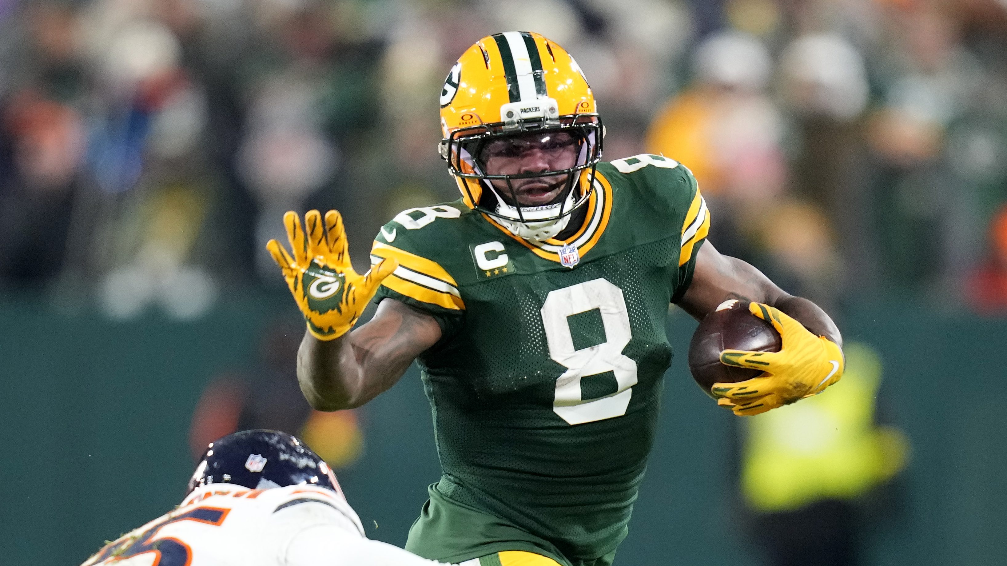 Josh Jacobs Green Bay Packers Chicago Bears