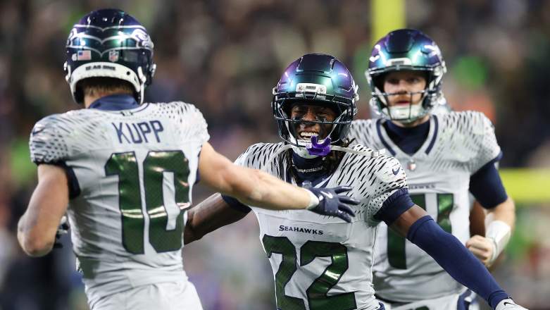 Seahawks WRs Rashid Shaheed and Cooper Kupp