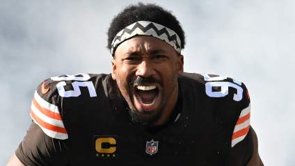 All-Pro WR Takes Shot at Browns Star Myles Garrett After DPOY Win