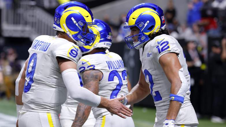 Matthew Stafford and Puka Nacua