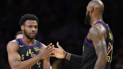 Lakers’ LeBron James Catches Stray From Former NBA Guard