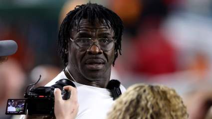 Michael Irvin Reacts After Catching Stray in Kevin Durant Burner Over Steph Curry