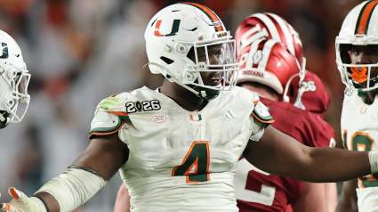 Miami’s Rueben Bain Jr. Gets Brutal Draft Prediction Ahead of Top-5 Buzz
