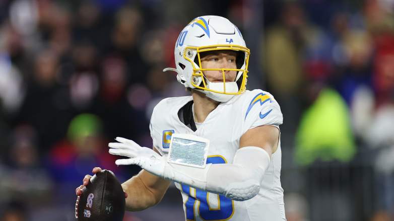 Los Angeles Chargers quarterback Justin Herbert