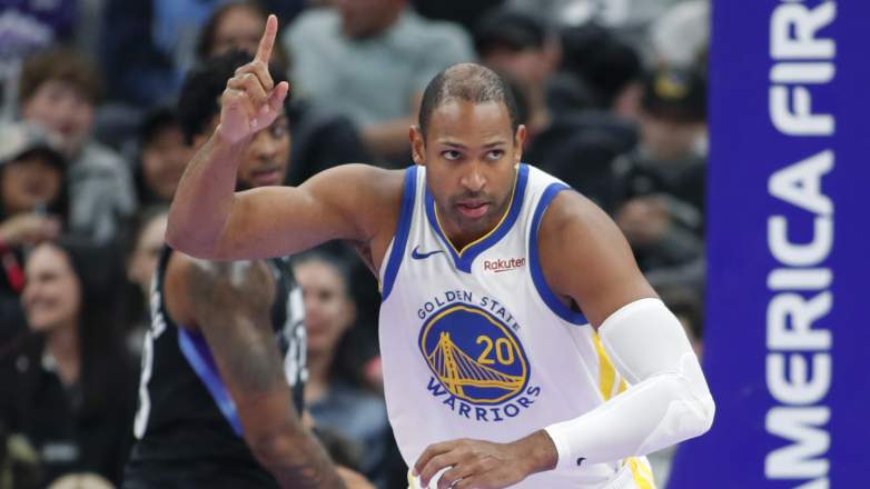 Al Horford #20 of the Golden State Warriors