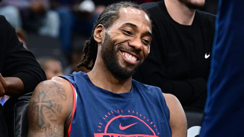 LA Clippers forward Kawhi Leonard (2) could be a Golden State Warriors trade target.