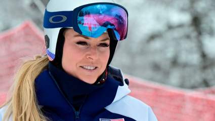 Lindsey Vonn Completes Training Run One Week After Her Crash
