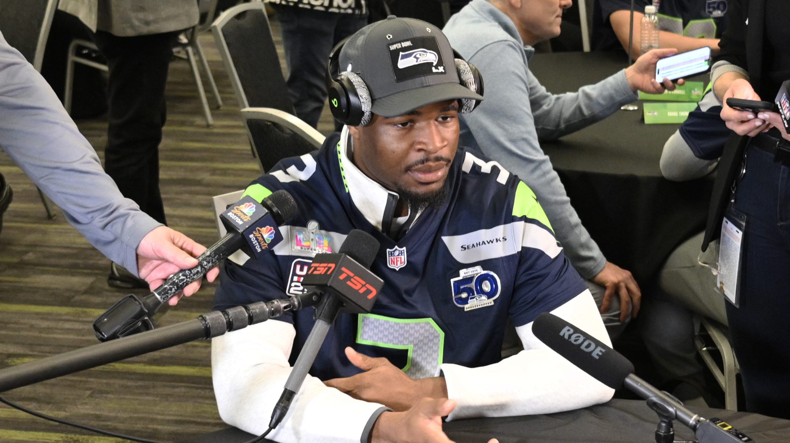Nick Emmanwori: Seahawks legend explains availability status.