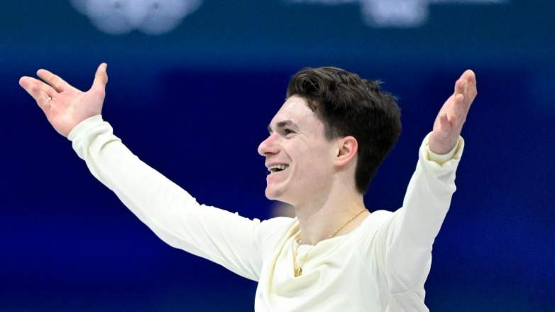 Maxim Naumov at the Olympics.