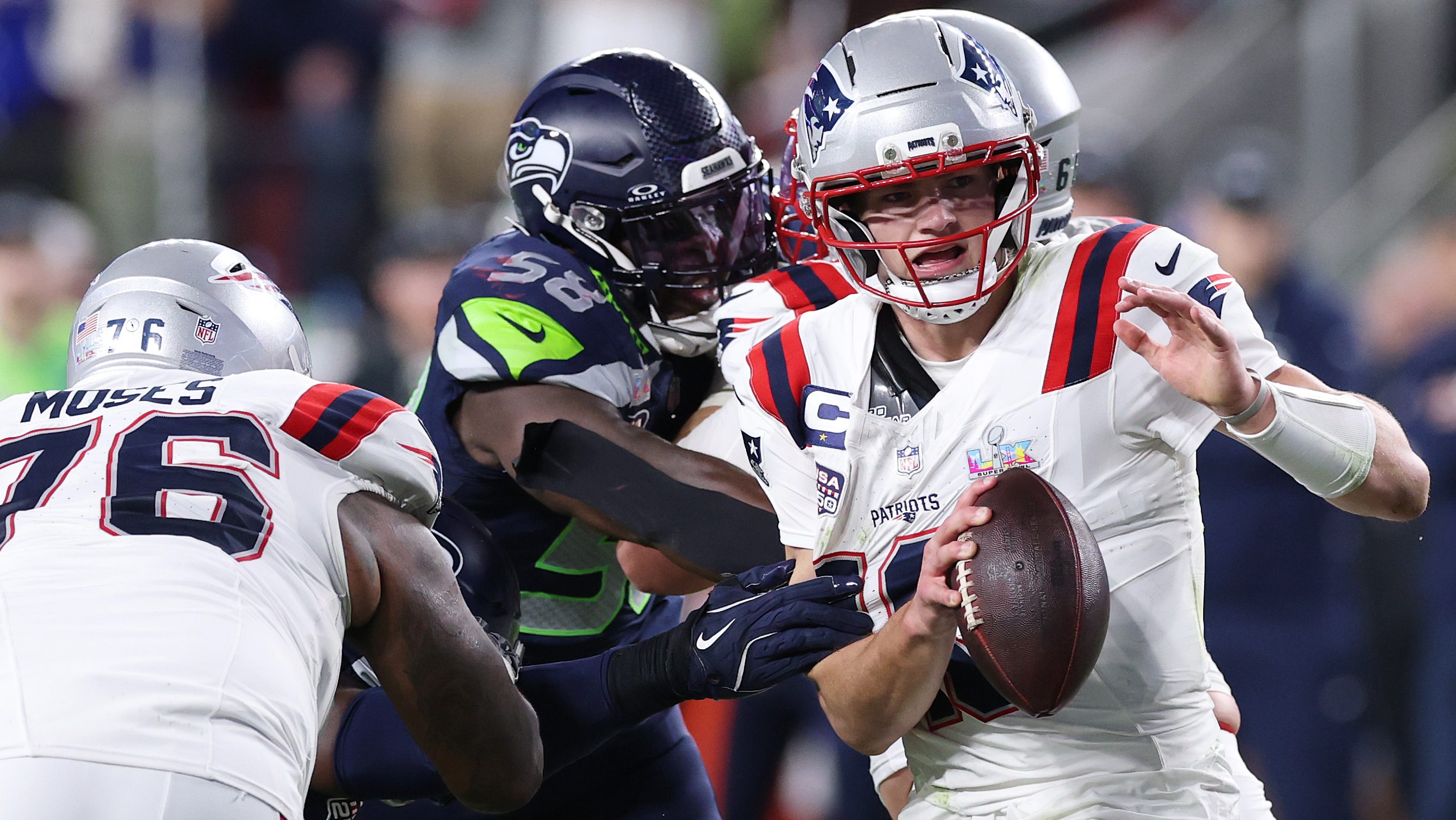 Analysis: Super Bowl winner trashes Drake Maye with a Matthew Stafford putdown.