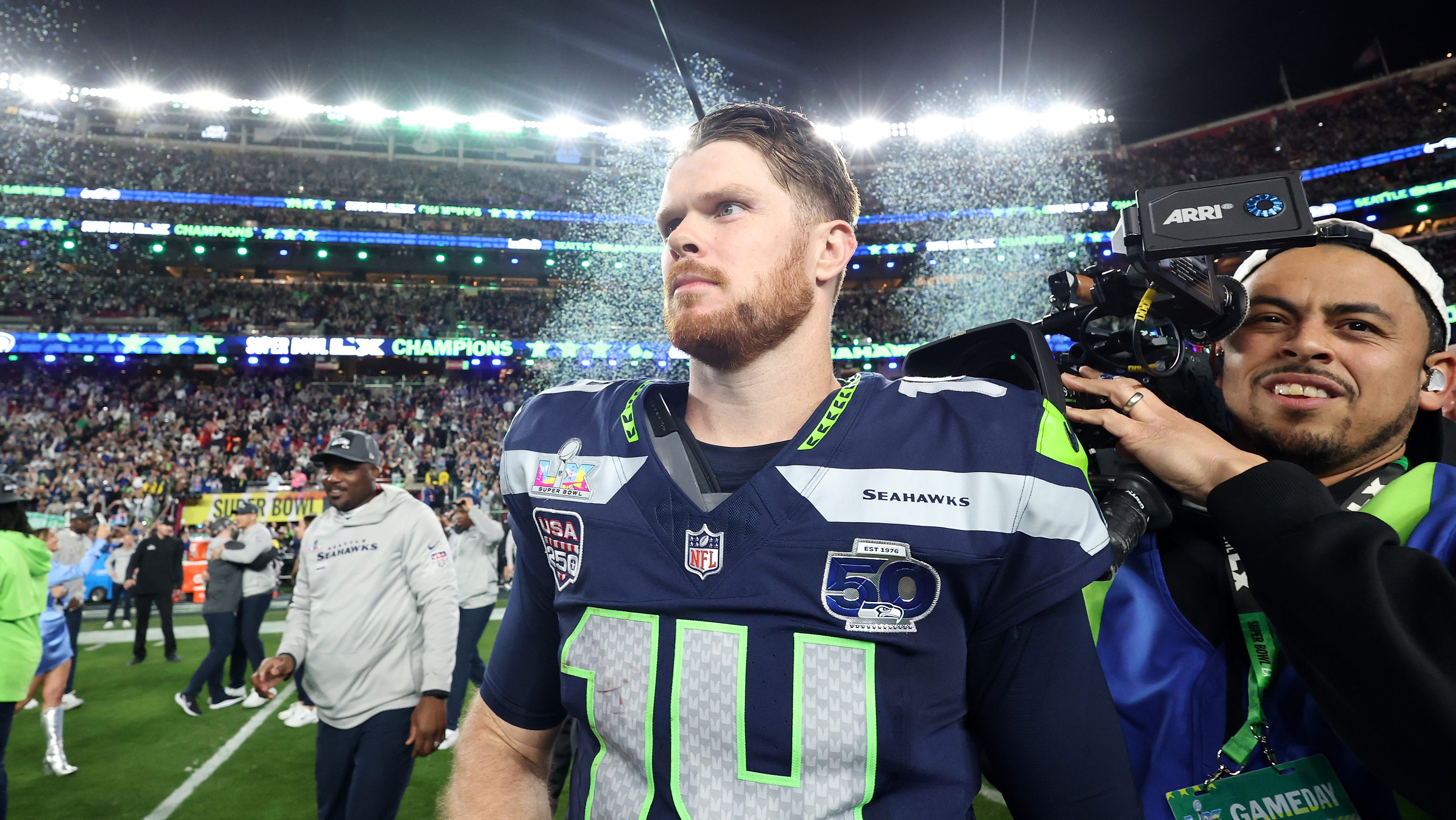 Fact check: Sam Darnold isn’t among ex-Jets winning a Super Bowl with Seattle.