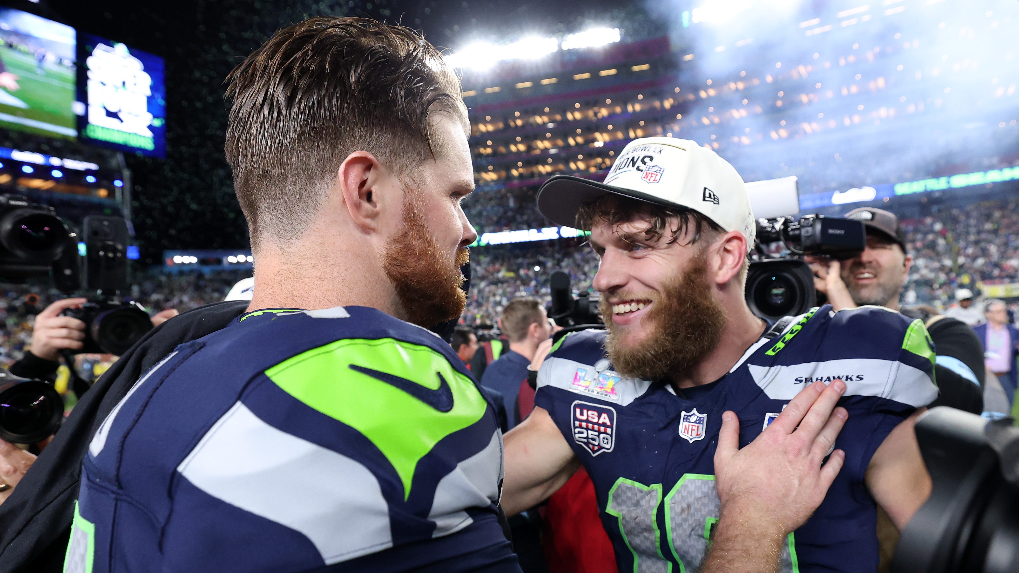 Cooper Kupp Sam Darnold Seattle Seahawks