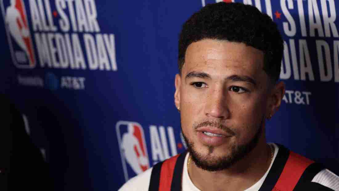 Devin Booker Reacts to Bad Bunny Super Bowl Show