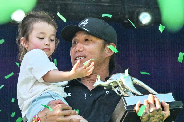 Anthony Kim said that winning in Adelaide was the second-best moment of his life, surpassed only by his daughter's birthday.