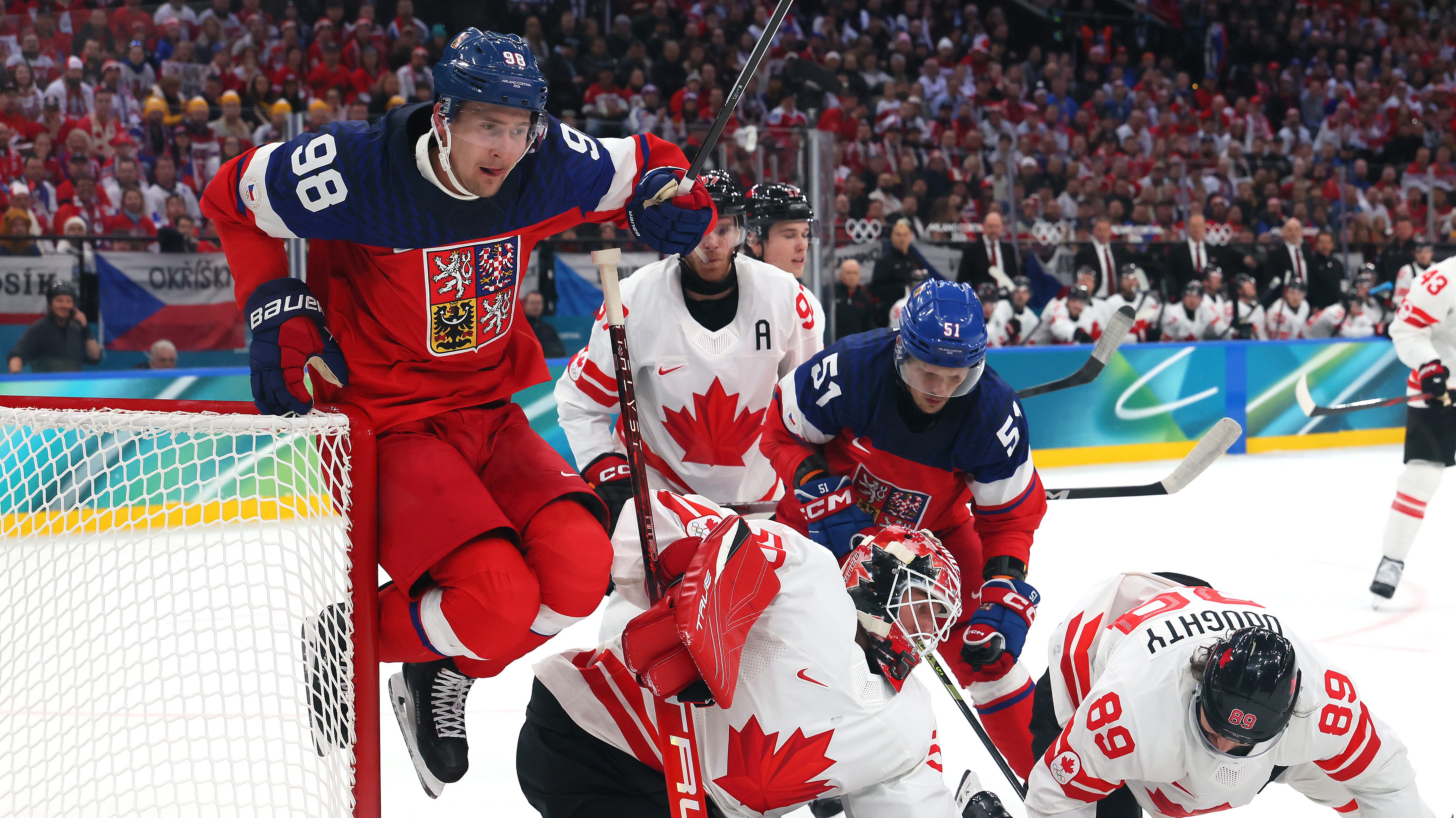 Czechia vs Denmark: Lines & Goalies, Winner Plays Canada