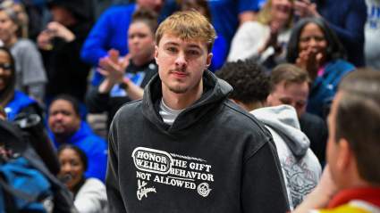 NBA Insider Gives Encouraging Cooper Flagg Update Amid Walking Boot Scare