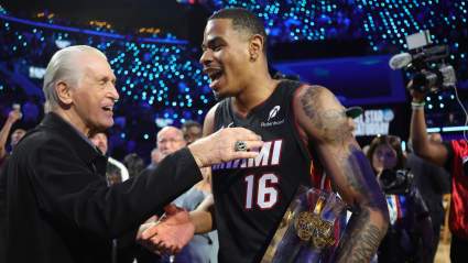 Miami Heat’s Keshad Johnson Wins NBA Slam Dunk Contest