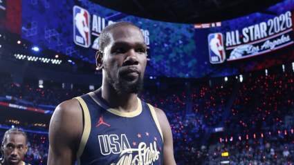 Kevin Durant Appears Visibly Shaken at All-Star Game Amid Burner Claims