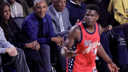 Anthony Edwards Reveals Promise to Barack Obama Before All-Star Game