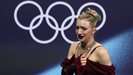 Amber Glenn in Tears After Olympic Program Goes Sour