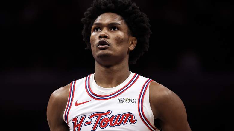 Amen Thompson of the Houston Rockets