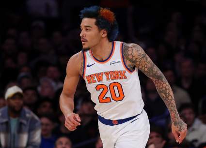 Knicks Rookie Emerging as Threat to Highly-Publicized Buyout Addition