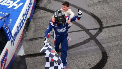 Kyle Busch Wins Truck Series Race at EchoPark Speedway