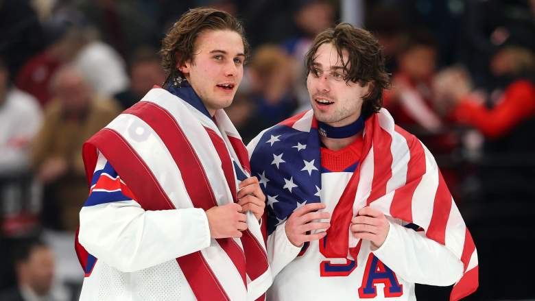 Jack Hughes and Quinn Hughes