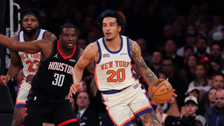 New York Knicks Jeremy Sochan, Jeremy Sochan Knicks rotation decision, Mike Brown, Jalen Brunson, Karl-Anthony Towns, Mohamed Diawara, Knicks lose to Cavaliers, New York Knicks news, Knicks Jeremy Sochan stats, Mikal Bridges, OG Anunoby, Knicks rotation, New York Knicks news