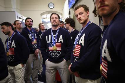Protective Air Force Escort Given to U.S. Men’s Hockey Team After Scandal Insulting Women