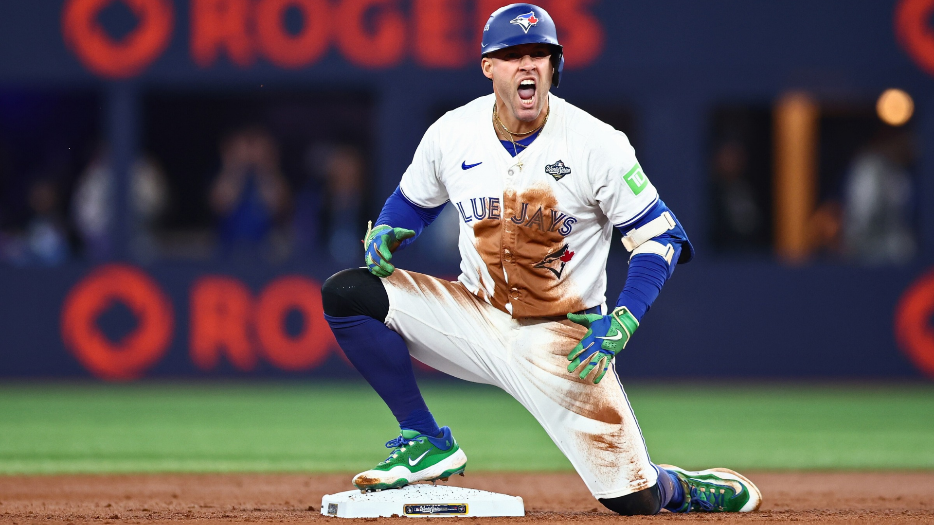 Springer’s Whalers-inspired gloves aren’t just gear. They’re a tribute to Hartford, a nod to a stolen franchise, and a reminder of his roots.