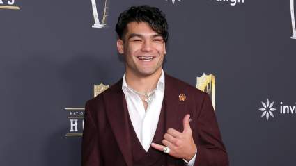 Puka Nacua Trolls Myles Garrett with Giannis Antetokounmpo Comp