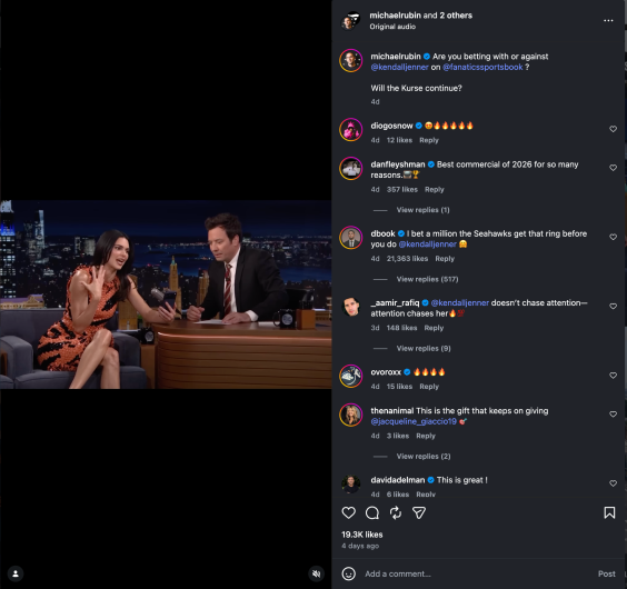 Kendall Jenner, Devin Booker, Suns