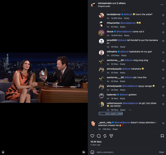 Kendall Jenner, Devin Booker, Suns