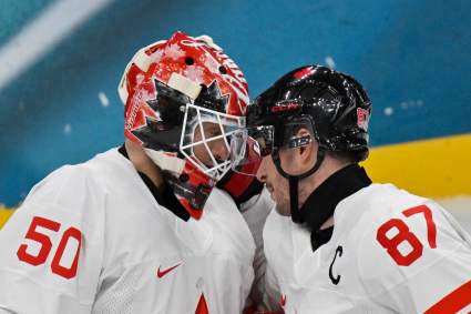 Team Canada Netminder Slams Door on Talk with Shutout
