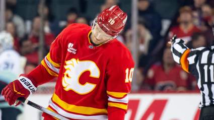 Flames Get Devastating Injury Update on Huberdeau