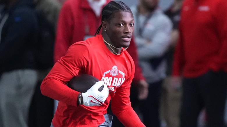 Giants getting close look at Carnell Tate in latest NFL draft news