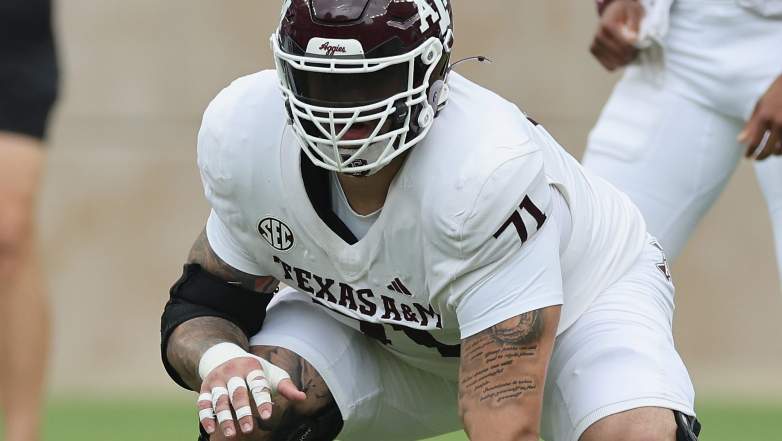 Giants predicted to select Texas A&M guard Chase Bisontis in the NFL draft