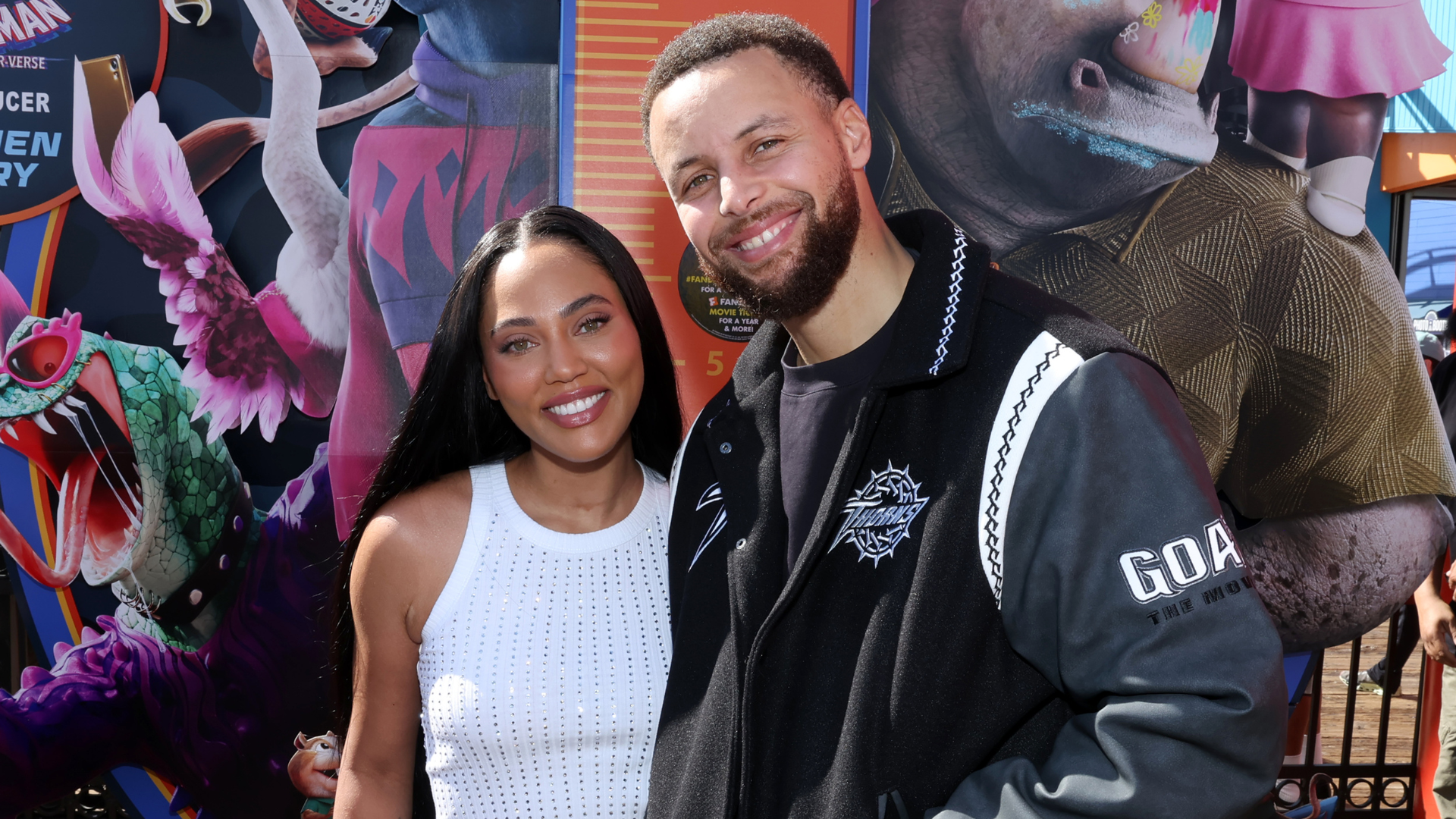 Ayesha and Steph Curry
