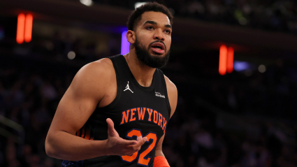 Knicks’ Karl-Anthony Towns Gets Challenged by Hall of Famer Ahead of Postseason