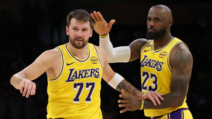 LeBron James Drops NSFW Reaction to Luka Doncic’s Game-Winner