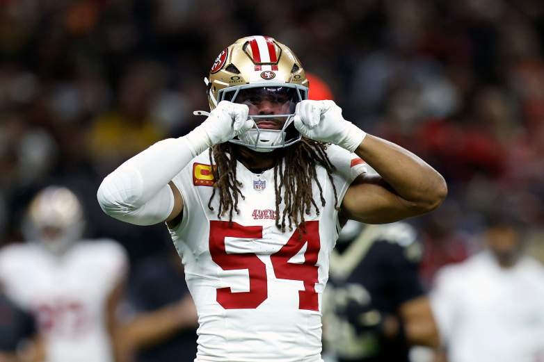 49ers linebacker Fred Warner