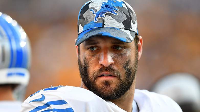 Taylor Decker #68 of the Detroit Lions could be a good fill-in for the Cleveland Browns.