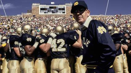 Legendary Notre Dame Head Coach Lou Holtz Dies at 89 Years Old