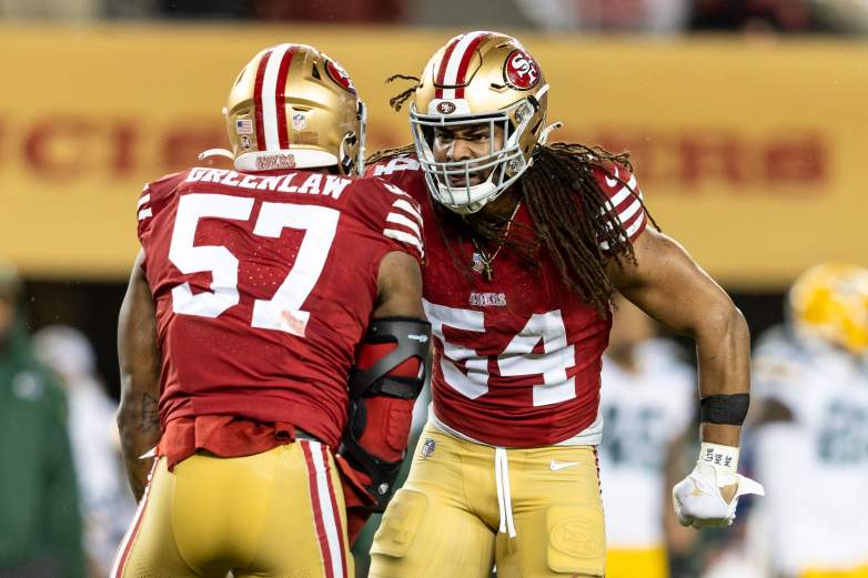 San Francisco 49ers LBs Fred Warner and Dre Greenlaw